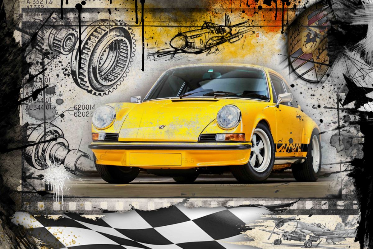 911 Plane Yellow