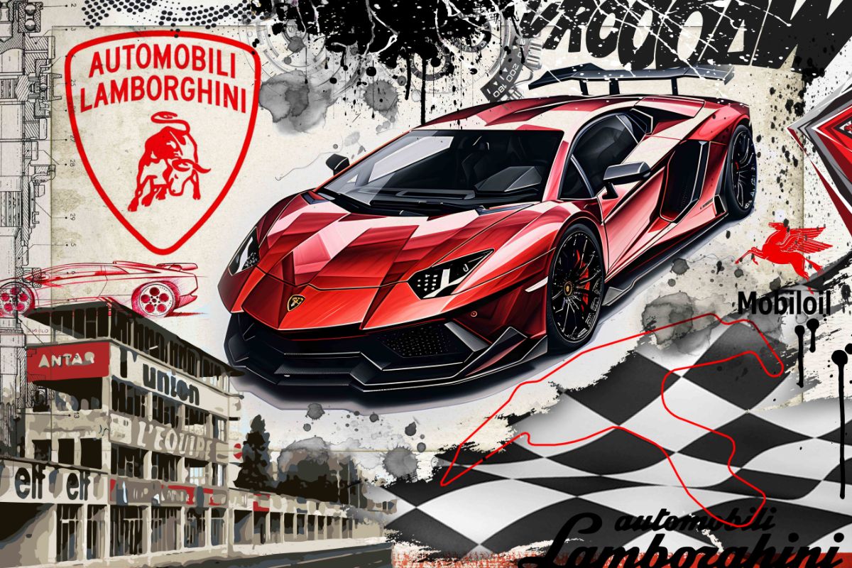 Lambo Red Dollart