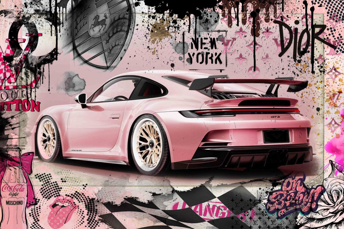 Porsche Pink Girly