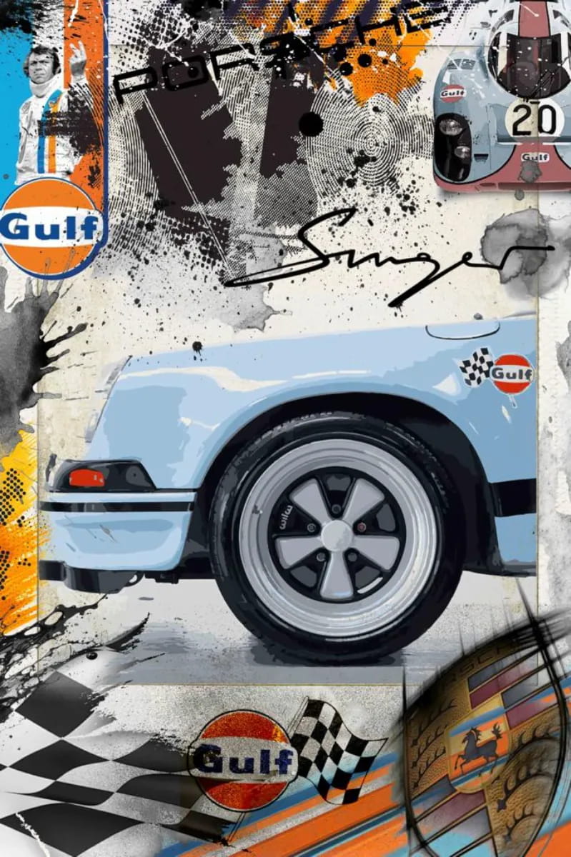 Porsche Singer Gulf